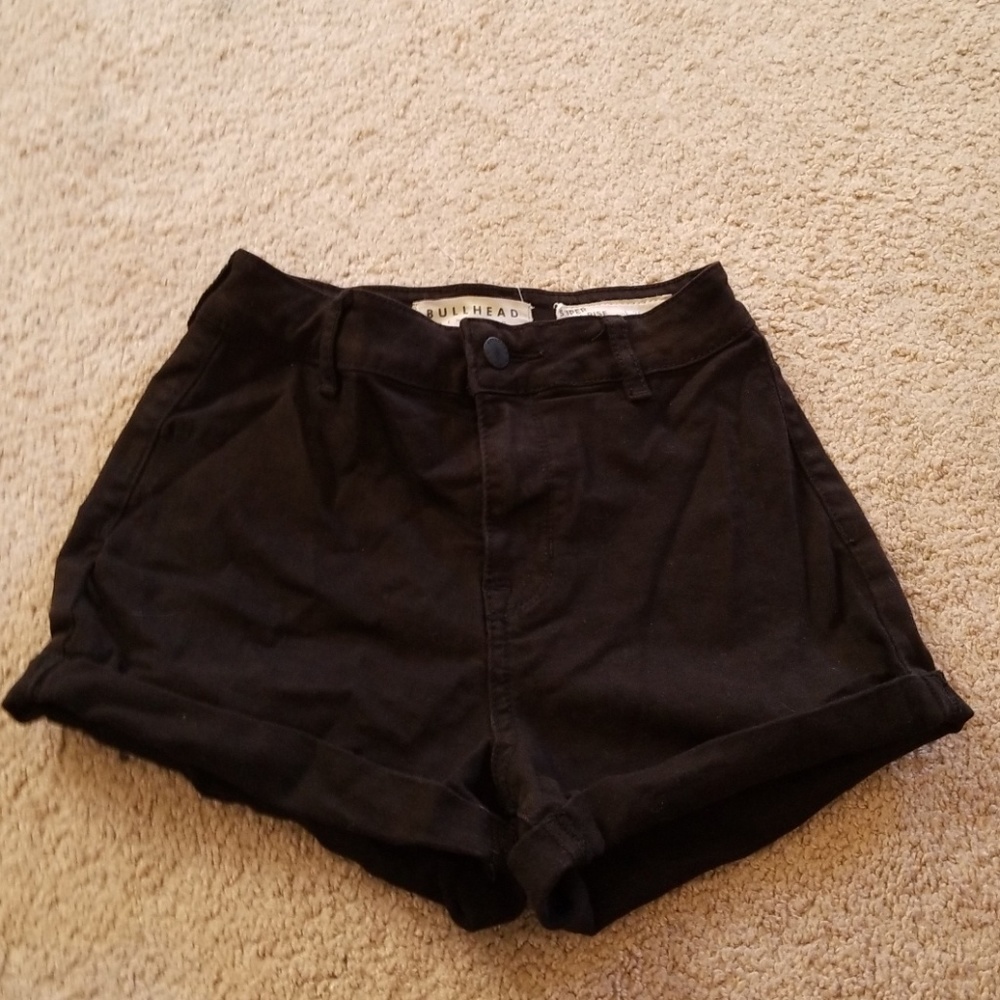 High waisted shorts